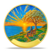 Personalized Path to Peace Sobriety Coin