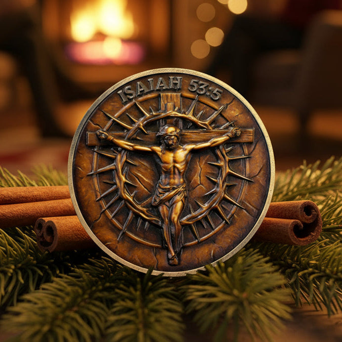 Jesus Christ Sacrifice Challenge Coin