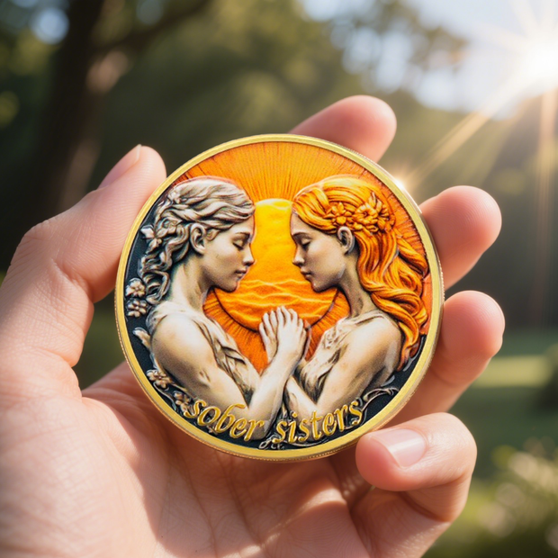 Sober Sisters Sobriety Coin