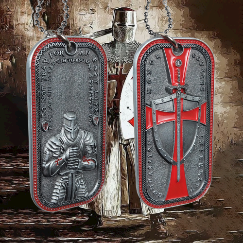Knights Templar Armor Of God Challenge Coin Gifts for Christian🎁