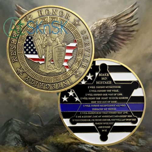 US Military Police Challenge Coin-ATSKNSKGIFT