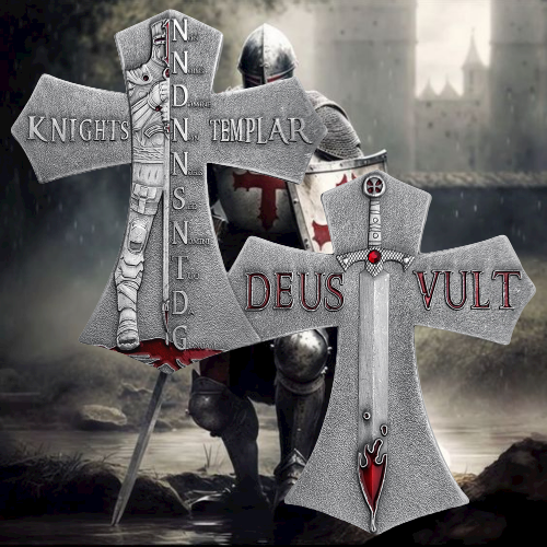 Knights Templar Armor Of God Challenge Coin Gifts for Christian🎁