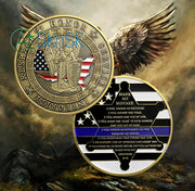 Police Armor of God Motto Challenge Coin