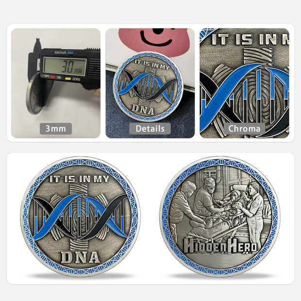 Hidden Hero EMS Challenge Coin