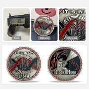 Hidden Hero Firefighter Challenge Coin