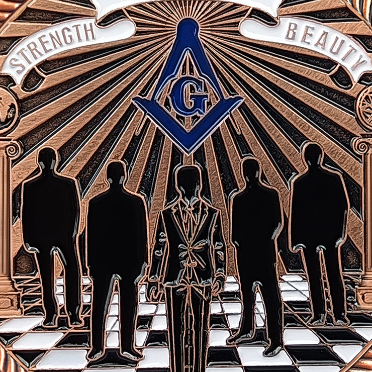 Masonic Making Good Man Better Freemason Challenge Coin