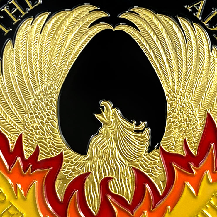 Reborn Phoenix Inspiring Challenge Coin Gift Home Furnishing Coin