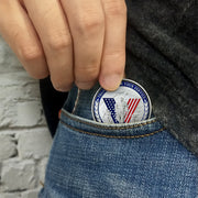 Salute to Veterans Challenge Coin Sliver Military Coin