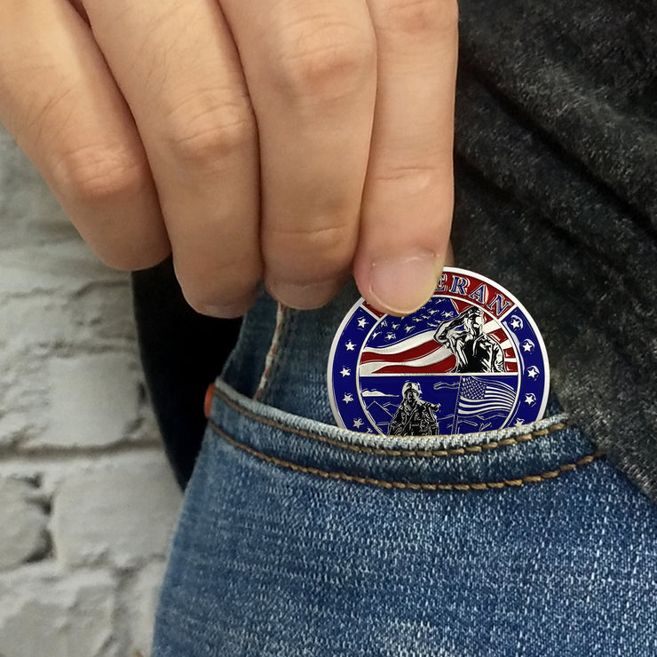 Veteran Challenge Coins-Thank You For Your Service