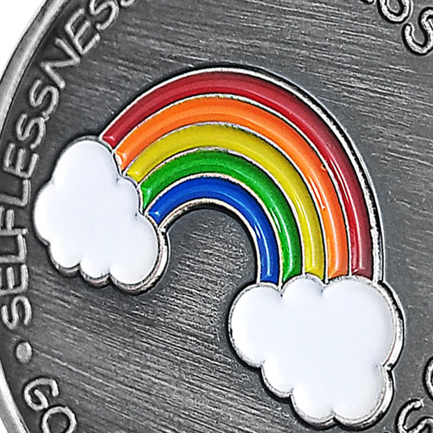 5 Pcs Bundle Rainbow Kindness Token Appreciation Coin Gift Set