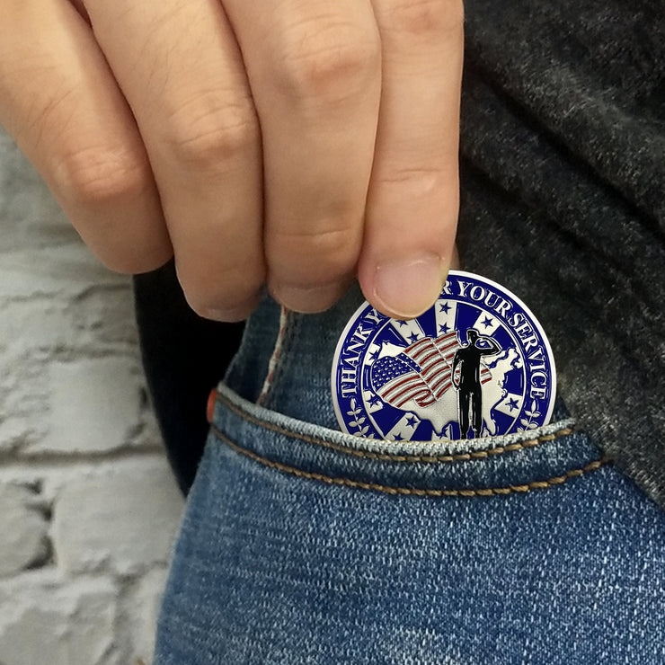 U.S. Army Flying Eagle Challenge Coin