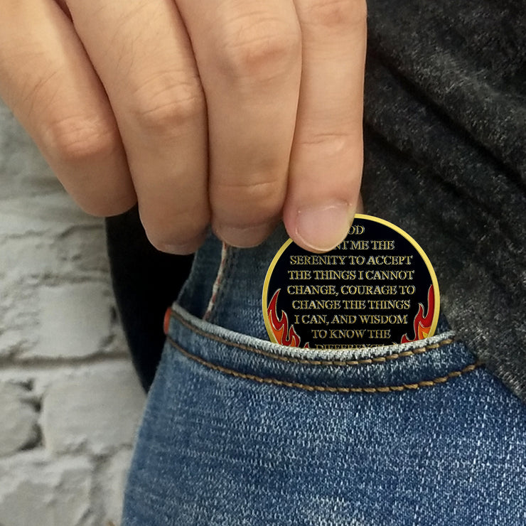 Reborn Phoenix Inspiring Challenge Coin Gift Home Furnishing Coin