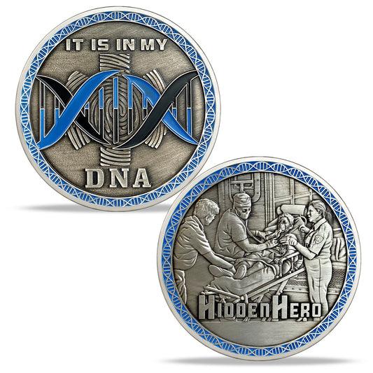 Hidden Hero EMS Challenge Coin