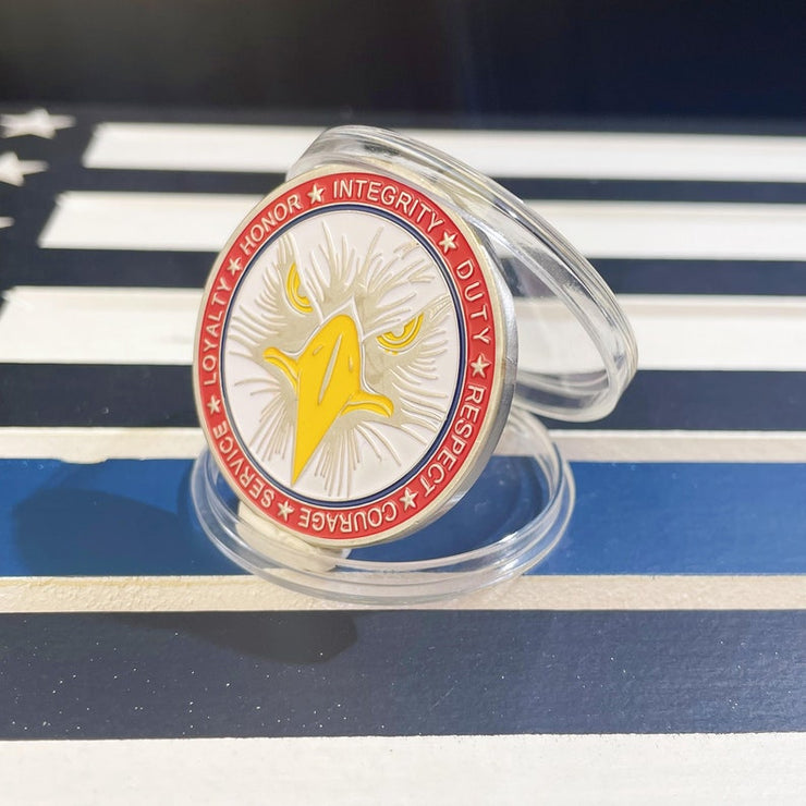 Military Challenge Coin Retirement Gift