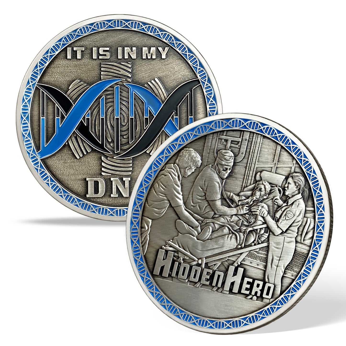 Hidden Hero EMS Challenge Coin