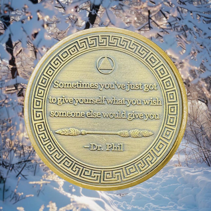 Under The Stars Pathfinder Explore Hope 1-10 Year Sobriety Coin