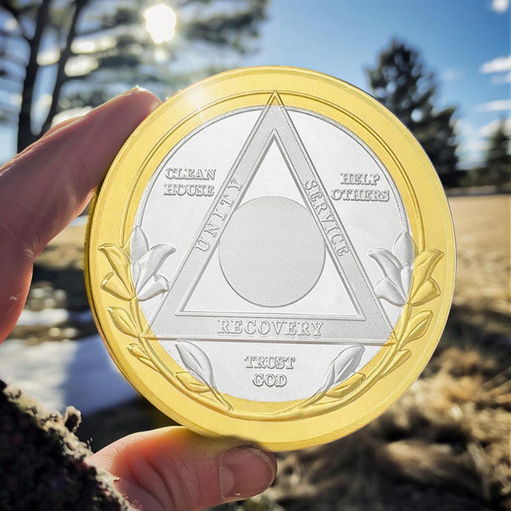 Victory Path 1-5 Year Sobriety Coin