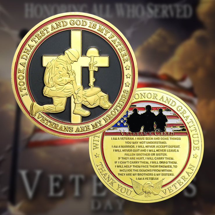 With Respect Honor And Gratitude Military Challenge Coins