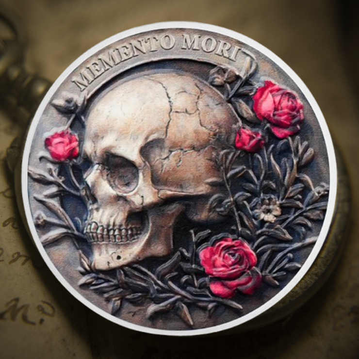 Remembrance of Life Memento Mori Coin