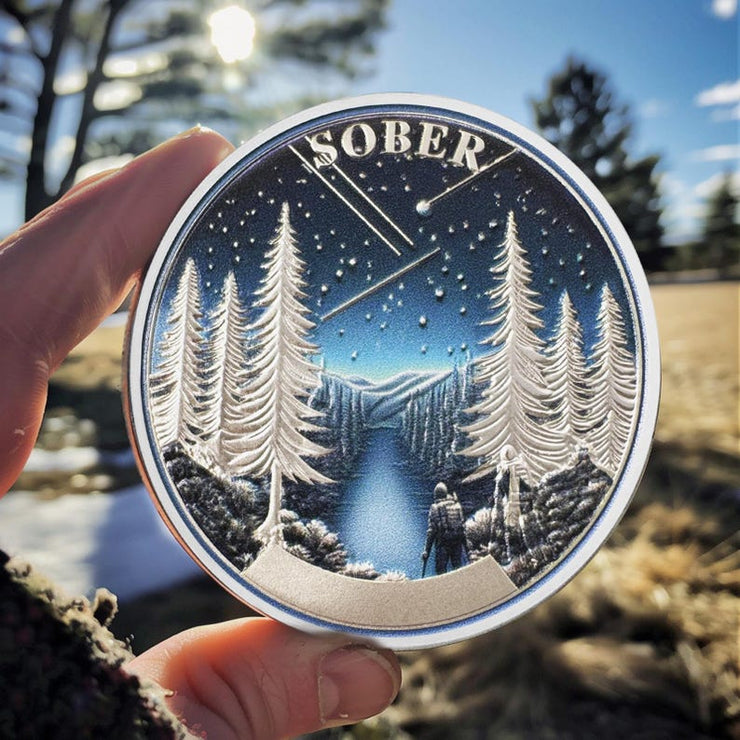 1-10 Years Celebrate Recovery Addicts Sobriety Coin