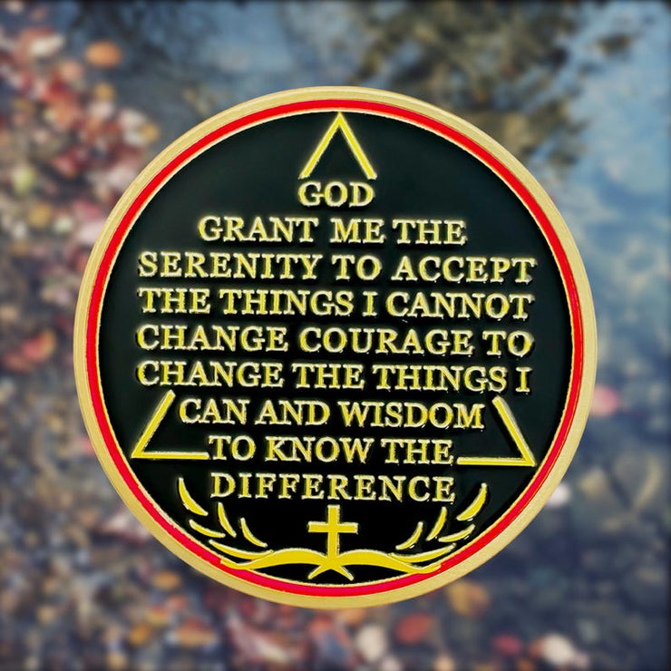 Sun and Moon Sobriety Coin