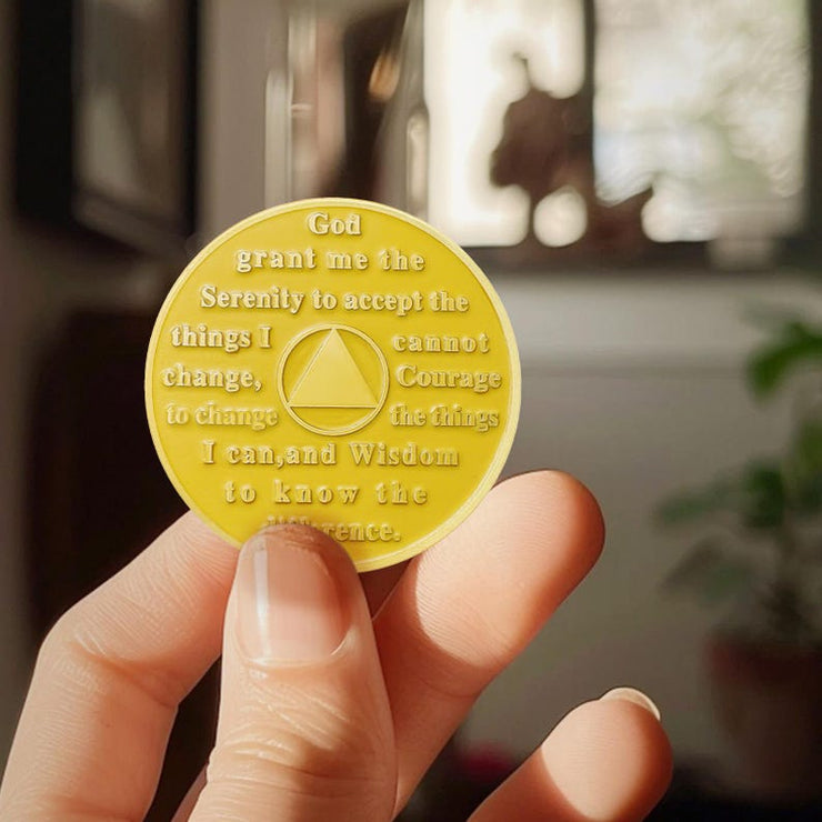 Fairy House Sobriety Coin