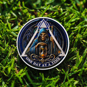 Personalized The Skull Recovery Milestone Sobriety Coin