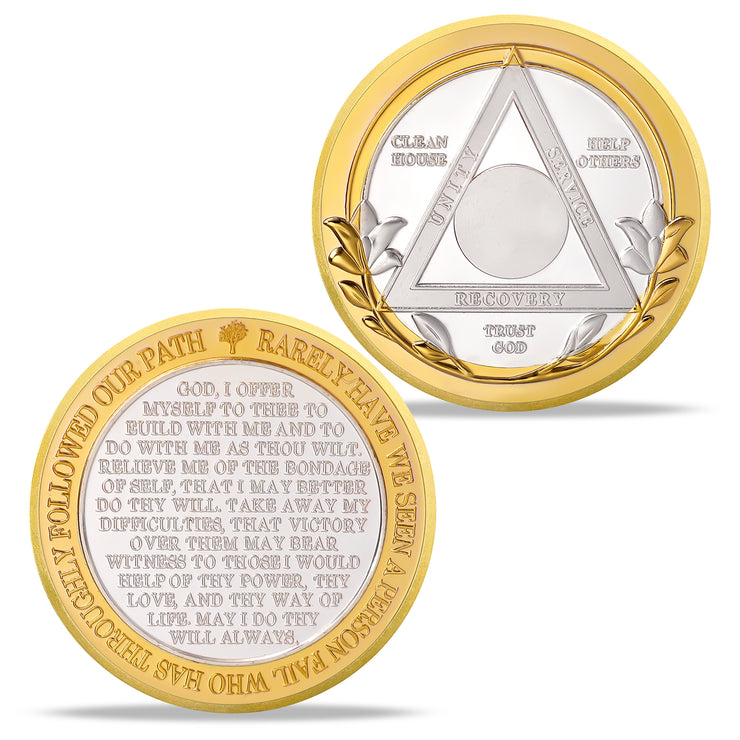 Recovery Golden Hope Sobriety Coin