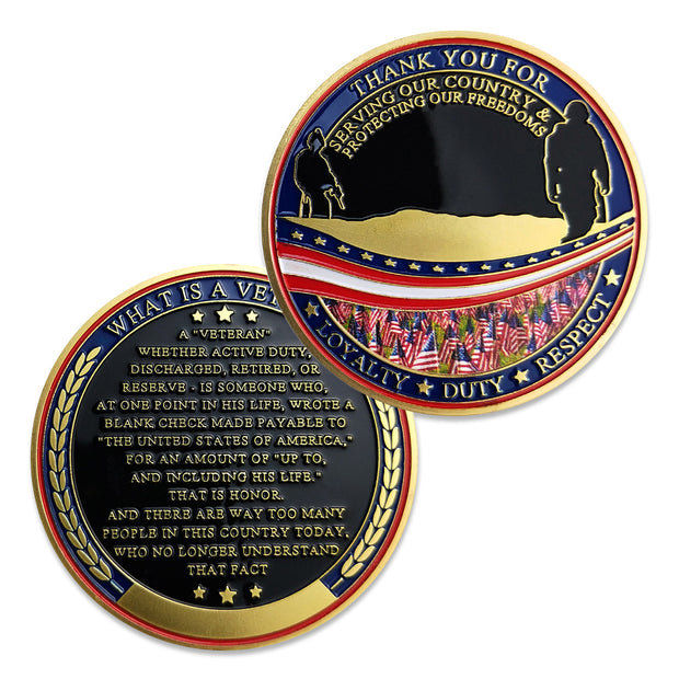 What Is A Veteran Challenge Coin-AtSKnSK