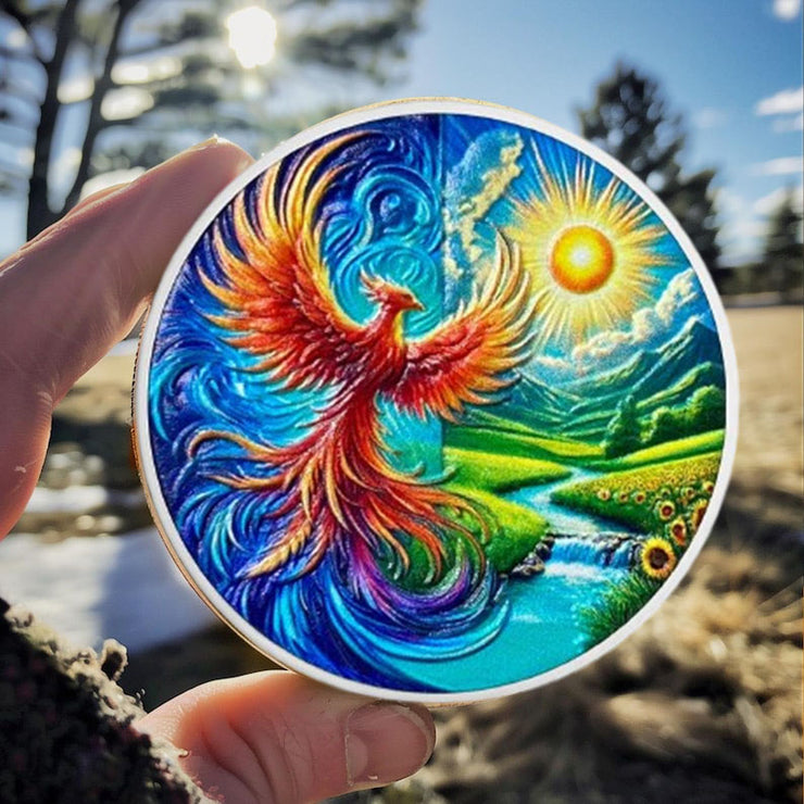 Phoenix Chaos and Light Sobriety Coin