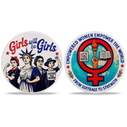 Girls Will Be Girls Sobriety Coin