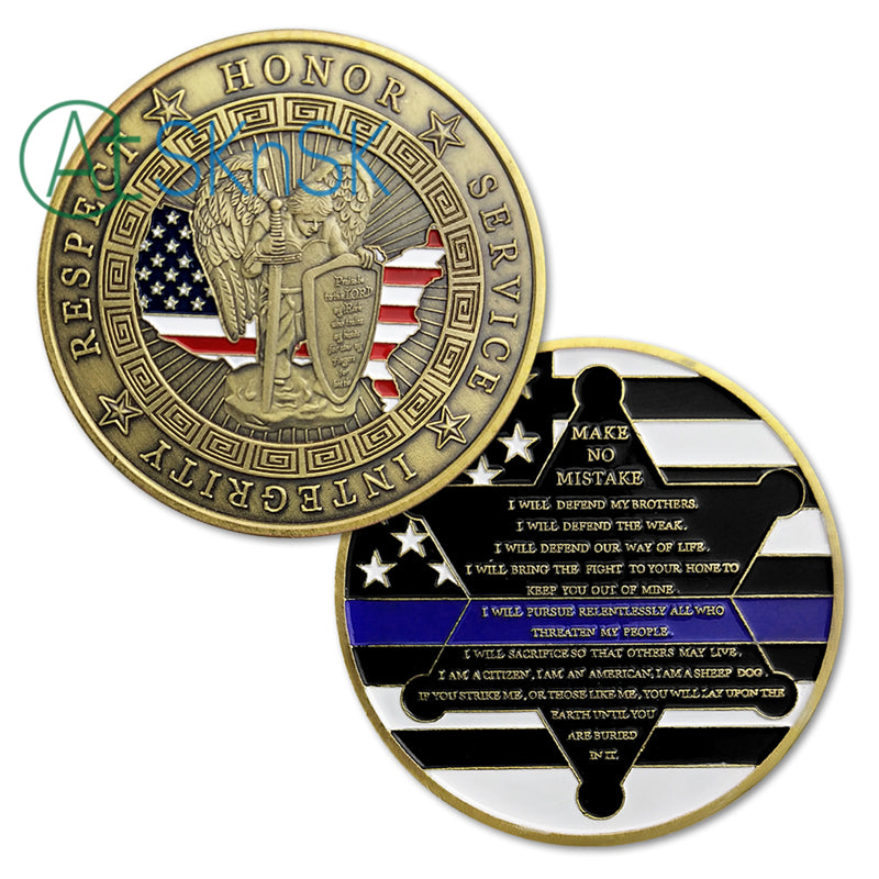 US Military Police Challenge Coin-ATSKNSKGIFT