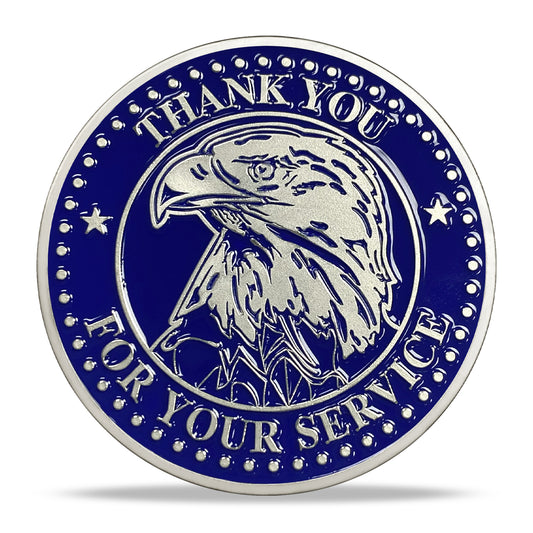 Veteran Challenge Coins-Thank You For Your Service