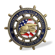 U.S. Navy Rudder Challenge Coin Navy Commemorative Gift