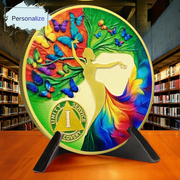 Personalized Artsy Recovery Women Tree of Life Sobriety Coin