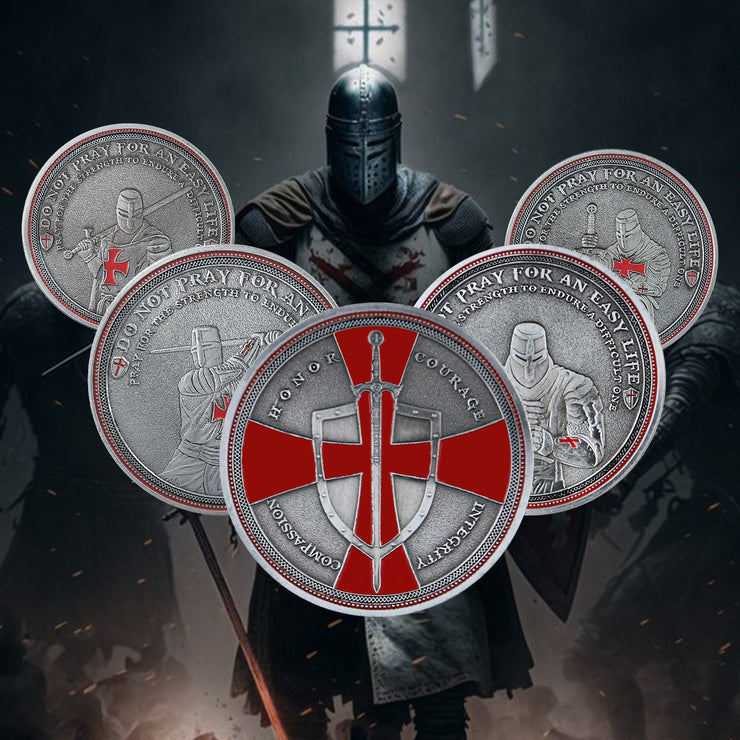 4 Pac Sets Knight Templar Challenge Coins Gift