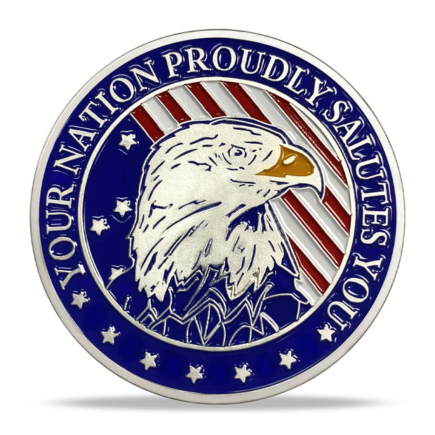 U.S. Army Flying Eagle Challenge Coin