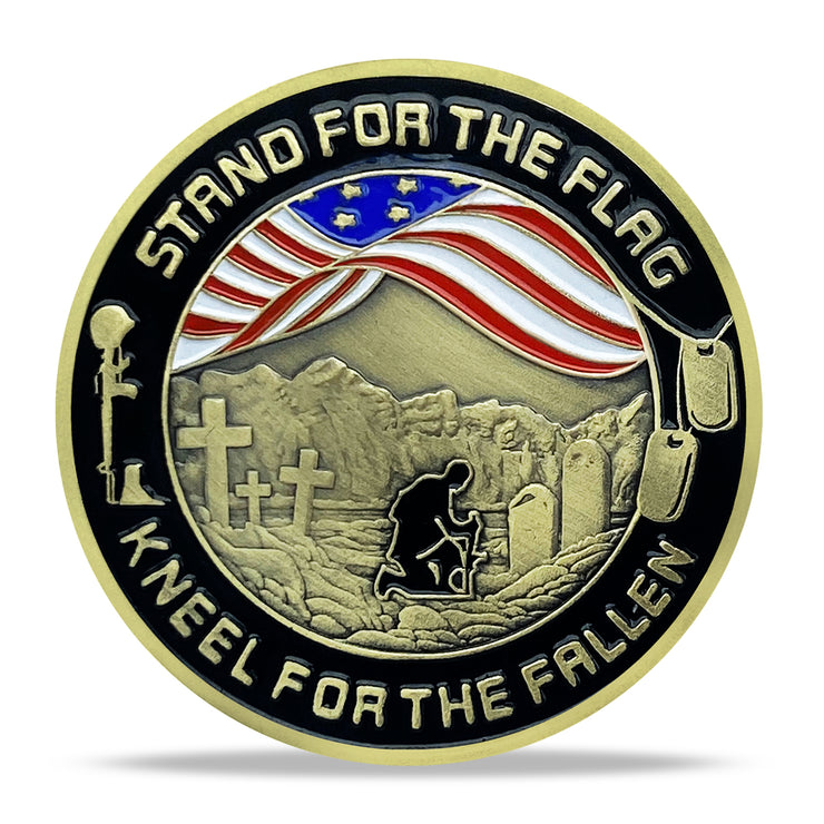 Retired Veteran Challenges Coin Gifts