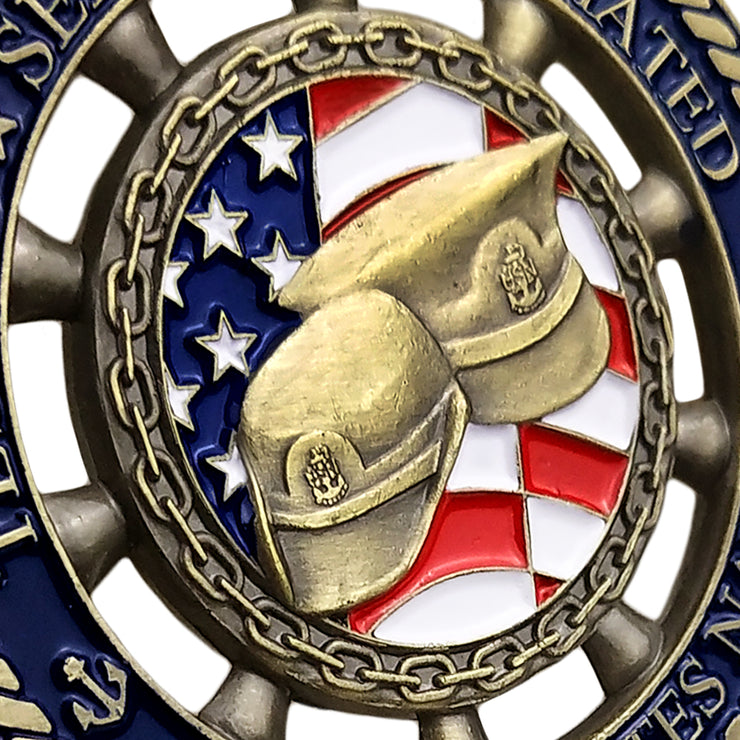 U.S. Navy Rudder Challenge Coin Navy Commemorative Gift
