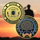 Law Enforcement Oath of Honor Blue Line Challenge Coin