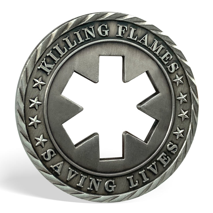 3 Pcs Sliver Openwork Police Challenge Coins Law Enforcement Officer Gifts Set