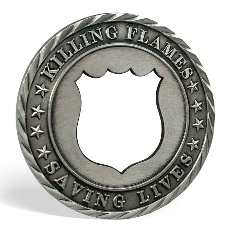 3 Pcs Sliver Openwork Police Challenge Coins Law Enforcement Officer Gifts Set