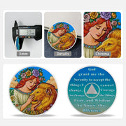 Elegance and Strength Sobriety Coin