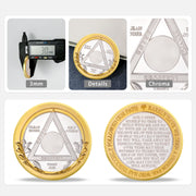 Recovery Golden Hope Sobriety Coin
