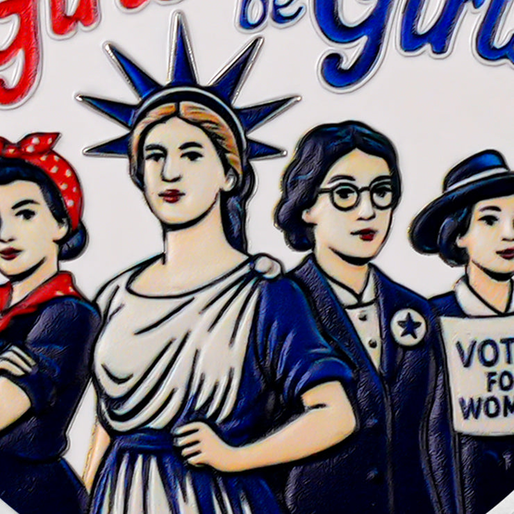 Girls Will Be Girls Sobriety Coin