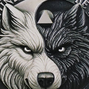 Personalized Balance Wolf Sobriety Coin