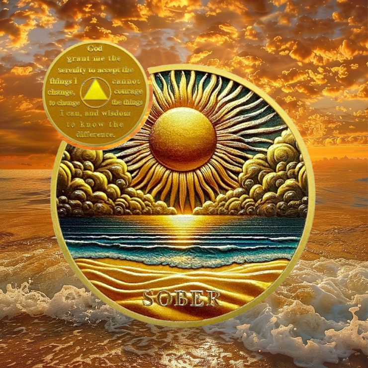 Gold Recovery Sunlight Reborn from Dark Sobriety Coin