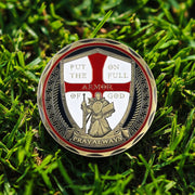 Put On the Full Armor of God Challenge Coin Crusader Pray Always Collectible Coin