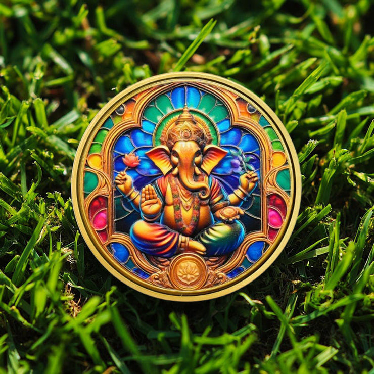 Ganesha Religious Coin