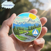 Personalized Sunrise Valley Sobriety Coin